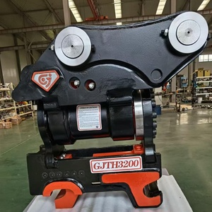 Attache rapide hydraulique inclinable et rotative GJEM pour mini-excavatrice 0,8-2,8T GJTH900 avec rotation à 180 degrés - Product Image 2