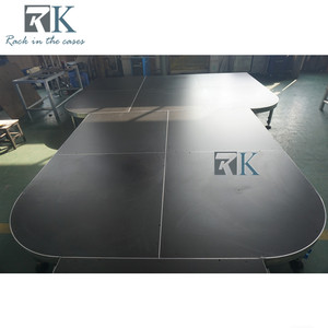 Adjustable Legs 1/2 Circle <b>Platform</b> Modular Aluminum Stage for Exhibits - Product Image 6