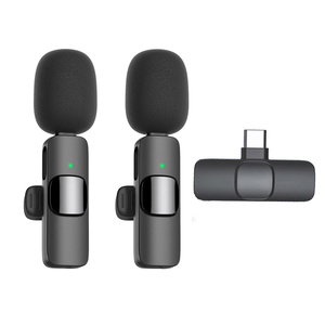 Lapel Collar Microfono Lavalie Micro Tie Cravate Sans FilタイプCマイクマイクラバリアワイヤレスマイク電話用 - Product Image 1