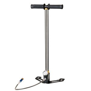 Three Stage High Pressure <b>Air</b> <b>Pump</b> 30Mpa Manual Tire Inflator With Pressure Gauge Stainless Steel - Product Image 1