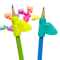 Agarraderas de Silicona para Lápices, Certificadas por LFGB/CPSIA/EU1935, No Tóxicas, Ecológicas, para Niños y Estudiantes, Ayuda para la Escritura con Agarre Correcto, Venta al Por Mayor
