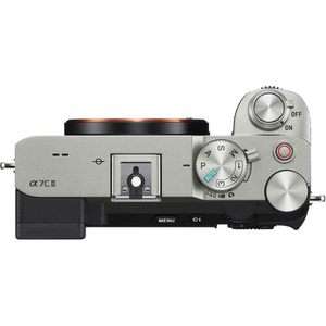 Appareil photo numérique plein format à objectifs interchangeables Sony Alpha 7C II, vidéo 4K, argenté, pour la photographie - Product Image 6