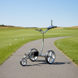 Chariot de <span class=keywords><strong>Golf</strong></span> Électrique Moteur 200W 8 km/h en Acier Inoxydable pour Parcours de <span class=keywords><strong>Golf</strong></span> - Product Image 5