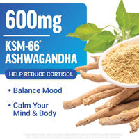 Gummies à l'extrait d'ashwagandha de haute qualité halal pour adultes, bonbons à l'ashwagandha naturels, antioxydant, santé cardiaque
