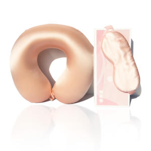 Multifungsi <span class=keywords><strong>Anti</strong></span> Mendengkur Premium Berbentuk U Leher Pijat Bantal Perjalanan Lumbar Kursi Kantor Lengan Istirahat Bantal Tidur Siang - Product Image 2