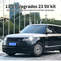 Kit de Carrocería para Automóvil, Compatible con Range Rover Vogue 2013-2016, Mejora de Parachoques Delantero y Trasero, Accesorios para Auto