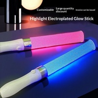 Bâtons lumineux de concert portatifs, personnalisables avec logo, accessoires d'éclairage d'ambiance pour la danse, lumineux et brillants, pour la Journée des enfants