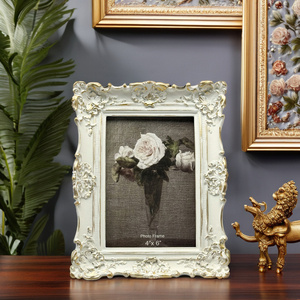 Nâng Cao 4x6 inch cổ điển nhựa hình ảnh khung phong cách cổ điển Retro tường treo số lượng nhỏ cổ ảnh sơn khung - Product Image 6
