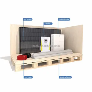 3 kW Solargeneratorsysteme Off-Grid-Solarsystem mit Solarstromspeichersystem für Zuhause