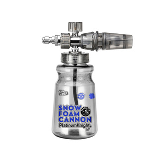 Cañón de espuma para nieve, pistola de lavado de coches de <span class=keywords><strong>Metal</strong></span> de alta calidad con botella, resistente a ácidos y álcalis, duraderos, múltiples modos de espuma - Product Image 5