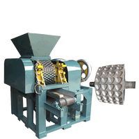 Prensa de bolas de briquetas de polvo Mineral Industrial, máquina de briquetas de pellets de carbón, máquina de prensado para escoria de carbón pulverizado de mineral