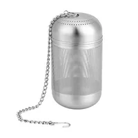 Passoire à thé en acier inoxydable infuseur à thé feuilles de thé épices assaisonnement boule passoire théière maille fine café filtre thé
