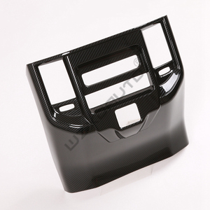 Kit de garnitures intérieures en fibre de carbone WZXD, accessoires de décoration, cadre de commutateur de fenêtre, poignées de porte pour Ram 1500 2023 - Product Image 3