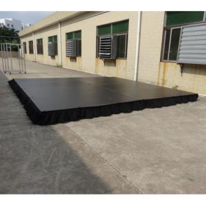 Escenario de Aluminio para Exteriores para Eventos de Hotel - Diseño Portátil y Móvil con Fácil Montaje y Plataforma Antideslizante - Product Image 4