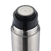 Precio bajo 24h aislamiento de larga duración de doble pared de acero inoxidable termo aislado botella termo al vacío