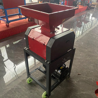 Machine à séparer les grains de blé et de maïs à vente chaude, broyeur de grains fourragers avec broyeur à engrenages, floconneur de grains pour l'alimentation animale