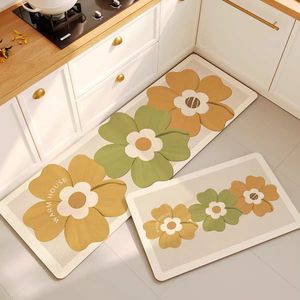 Ensemble de tapis de cuisine personnalisé <span class=keywords><strong>2</strong></span> pièces Treillis marocain Antidérapant Tapis d'intérieur/extérieur Doux Absorbant Polyester Lavable Porte de salle de bain - Product Image 1