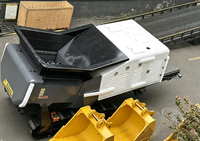 Broyeur mobile sur chenilles ORNATE pour palettes de chariots élévateurs, déchets solides, déchets urbains et ménagers