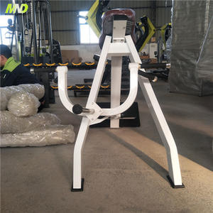 Placa cargada Incline Lever Rower MND Commercial Gym Fitness Equipment Chest Row Deadlift T Bar Rower - Product Image 4