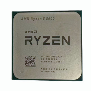 AMD cho-Ryzen 5 5600 R5 5600 3.5 GHz 6-Core 12-Thread CPU Bộ vi xử lý L3 = 32m 100-000000927 ổ cắm AM4 mới và không có mát - Product Image 1