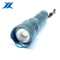 Linterna LED XINYIN de Alta Potencia, Alto Lumen, Pantalla Digital de Energía, Recargable por USB-C, con Zoom, Táctica, para Camping al Aire Libre