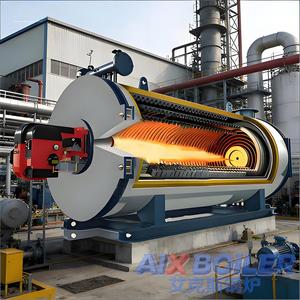 Caldera Industrial Horizontal de Aceite/Gas Natural de 1400kW-2100kW con Sistema de Control Superior del Quemador - Precio de Fábrica - Product Image 4