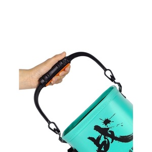 Cubo de Agua Plegable de EVA, Engrosado, Portátil, para Pesca, Multiusos, Almacenamiento de Peces Vivos, Uso en Exteriores - Product Image 4