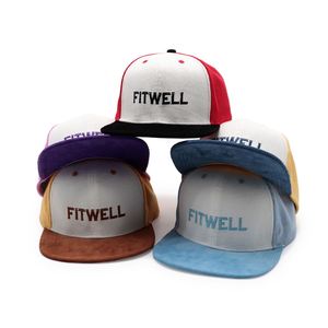 Casquettes de sport personnalisées pour hommes avec logo brodé, chapeau en velours côtelé, snapback - Product Image 3