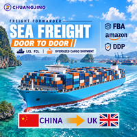 Expédition professionnelle de la Chine vers le Royaume-Uni, DDP, porte à porte, LCL, FCL, Amazon FBA, fret en vrac, fret maritime, transitaire de conteneurs