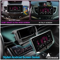 Pantalla QLED de 10.88 Pulgadas con Android Auto para CarPlay, Citroën Berlingo, Peugeot Partner, Opel Combo 2021, GPS, Asistente de Marcha Atrás, Radio