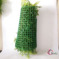 Mur végétal artificiel anti-UV, herbe verticale pour jardin domestique