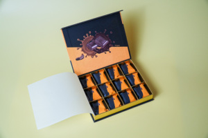 Boîte en papier kraft écologique à étiquette privée pour sachets de café Dragon, bonbons, chocolat, VVIP, <span class=keywords><strong>miel</strong></span> <span class=keywords><strong>royal</strong></span>, packs Etumax, Nergie <span class=keywords><strong>Miel</strong></span> - Product Image 2