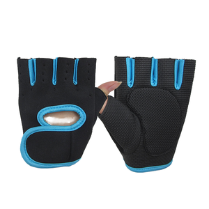 2024 Wholesale Custom Sport Athletic Workout Fitness Weight Lifting Half <b>Finger</b> Gym Gloves PU Water Resistant Men Women - Product Image 1