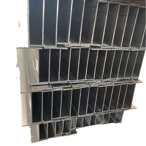 ASTM A572 H chùm cắt CNC q235b lớp w18x50 thép H dầm cán nóng giữ lại tường sắt thép bài viết Hàn bao gồm - Product Image 1