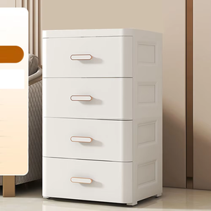 ארון מטבח אירופאי חדש בגודל 20 ס\\\"מ עם אחסון מחורץ, גלגלות פלסטיק רב-שכבתיות, עיצוב מודרני, סוג מגירה ביתית - Product Image 4