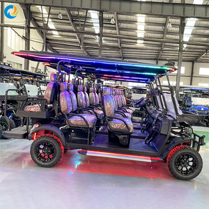 Voiturette de golf électrique 6 places 2026, <span class=keywords><strong>prix</strong></span> usine, certifiée CE, batterie au plomb 48V 72V, style <span class=keywords><strong>Club</strong></span> <span class=keywords><strong>Car</strong></span> Classique - Product Image 2
