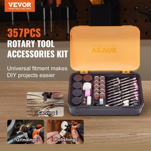 DB, venta al por mayor, 357 Uds., Kit de accesorios para herramientas rotativas, vástago de 1/8 \ "de diámetro, accesorio Universal, fuente de energía eléctrica - Product Image 2