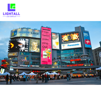 Écran d'affichage LED SMD RGB polychrome extérieur P3 P4 P5 P6 P8 P10 pour grand panneau publicitaire