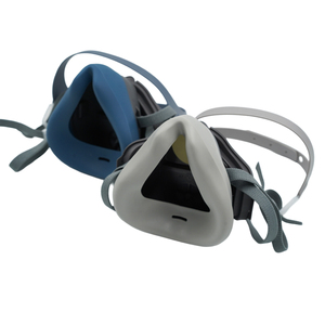 SPRO Set <span class=keywords><strong>Respirator</strong></span> perlindungan ekonomis 310A + 10 filter asap & debu tahan untuk semprotan pertanian - Product Image 3