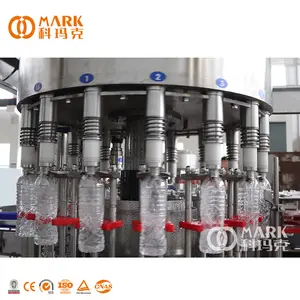 1000BPH Mineral Water Plant Pure Water Packing Bottling Filling Machine With Water Filter System