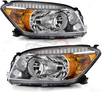 Faros de Repuesto Para Toyota RAV4 2006 2007 2008 Lámparas en Negro TO2519106 8113042331