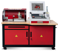 Senmo De2, De2-Ultra, mini tour CNC à lit incliné horizontal, 3 axes, formation éducative avec simulateur 3D, machine virtuelle