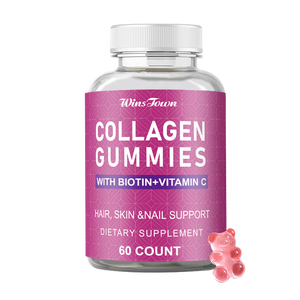 Vitamina <span class=keywords><strong>e</strong></span> integratori orso Vegan biotina collagene Gummies <span class=keywords><strong>capelli</strong></span> pelle <span class=keywords><strong>unghie</strong></span> bellezza alimentare pelle collagene caramelle gommose - Product Image 6
