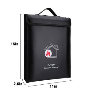 CUSTOM High Quality Fireproof Waterproof Explosion-proof Portable Computer <b>Bag</b> with Organizer <b>Document</b> File Folder School Use - Product Image 5