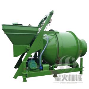 Bétonnière de 0,25 m3 pour l'industrie de la construction, bétonnière de 450 litres, bétonnière <span class=keywords><strong>thermique</strong></span> de 450 litres, 3 sacs - Product Image 1