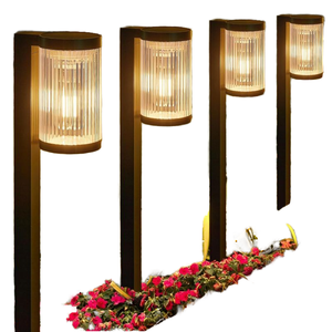 Lampes solaires LED d'extérieur étanches IP65 en gros d'usine, angle de faisceau de 360°, allumage/extinction automatique pour la décoration de la cour, du jardin et des allées - Product Image 3