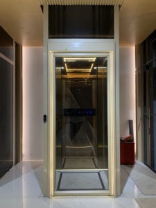 Penjualan laris harga pabrik penumpang Lift 400kg harga Lift penumpang di Tiongkok disesuaikan dalam ruangan luar ruangan hidrolik 2 3 4 lantai - Product Image 4