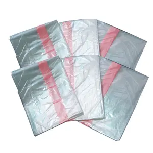 Hospital Dissolvable PVA solúvel em água saco Plástico saco de PVA para a sala de lavanderia Hospitalar
