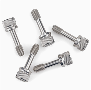Tornillo de hombro LeGood de acero inoxidable con cabeza moleteada para uso automotriz M3 - Product Image 3