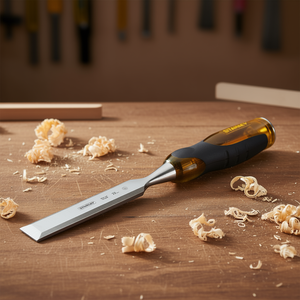 Cincel para madera Stanley de 22 mm, acero forjado con mango ergonómico - Product Image 3